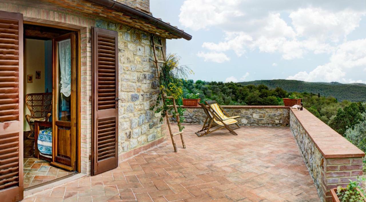 Campo Al Sole Villa Gaiole in Chianti Exterior foto